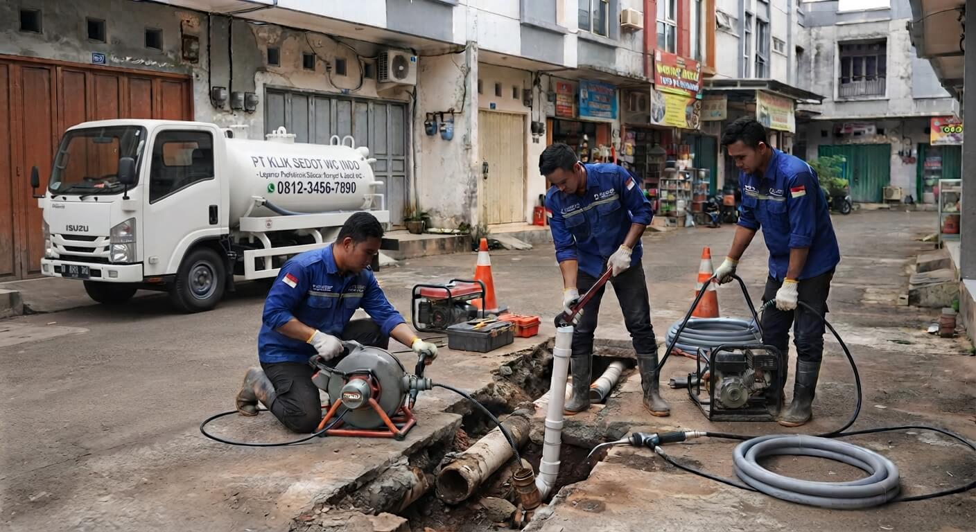 Perbaikan Saluran Ruko Komersial