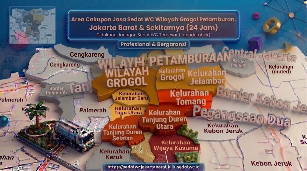 Titik Utama Pengerjaan Sedot WC Grogol Petamburan